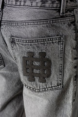 CLUB Premium Washed Denim Jeans - GREY