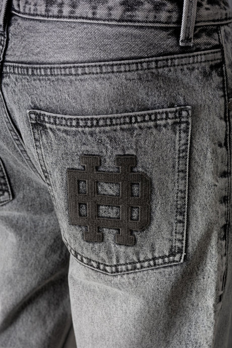 CLUB Premium Washed Denim Jeans - GREY