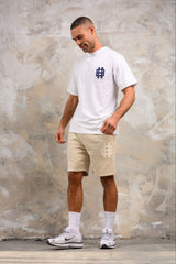 CLUB HOODY & SHORT SET - OFF WHITE