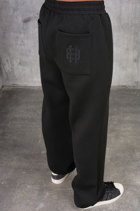 CLUB EDIT PREMIUM  SCUBA FULL ZIP TRACKSUIT - BLACK
