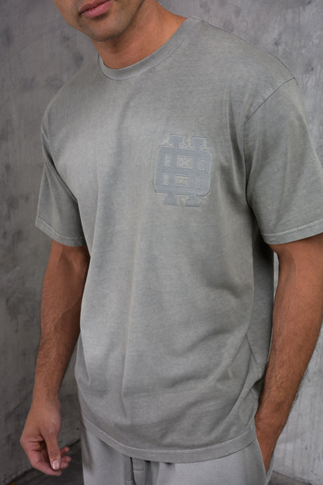 CLUB EDIT PREMIUM TRACKSUIT & T-SHIRT SET - WASHED GREY