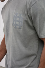 CLUB EDIT PREMIUM TRACKSUIT & T-SHIRT SET - WASHED GREY