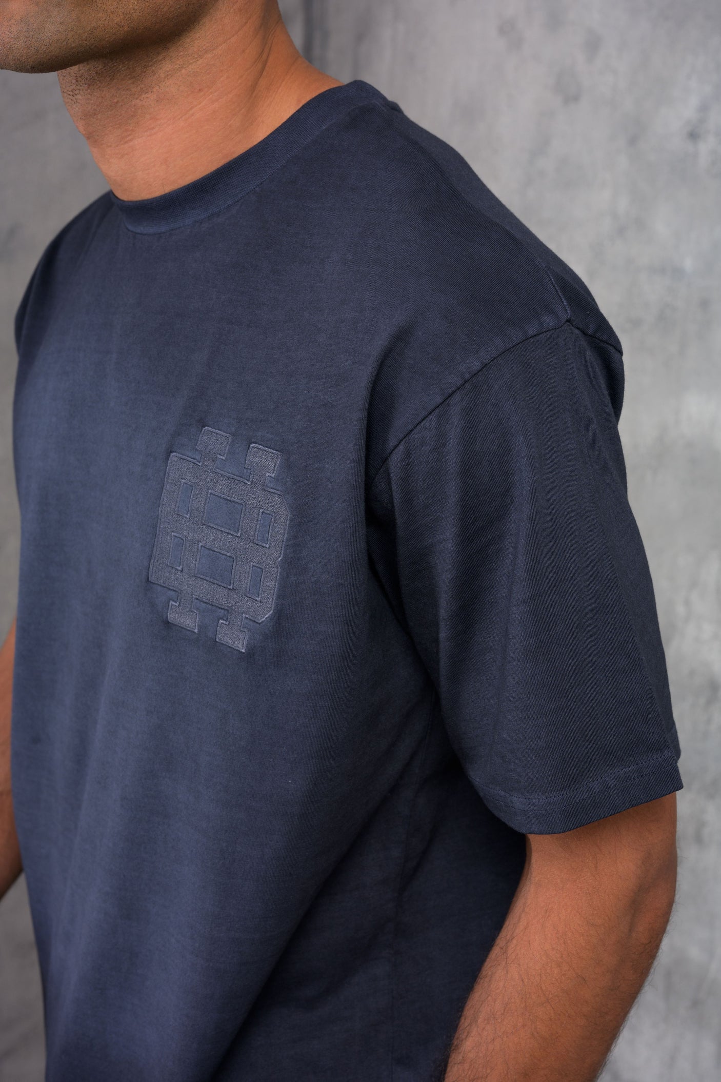 CLUB EDIT PREMIUM TRACKSUIT & T-SHIRT SET - WASHED NAVY