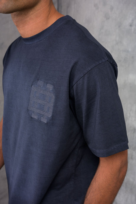 CLUB EDIT PREMIUM TRACKSUIT & T-SHIRT SET - WASHED NAVY
