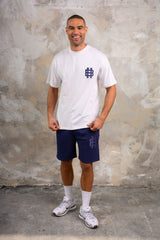 CLUB HOODY TEE & SHORT SET - BLUE
