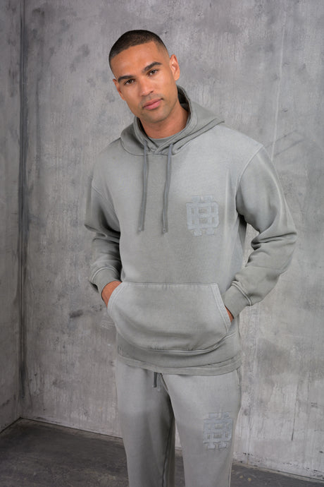 CLUB EDIT PREMIUM TRACKSUIT & T-SHIRT SET - WASHED GREY