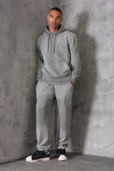 CLUB EDIT PREMIUM TRACKSUIT & T-SHIRT SET - WASHED GREY