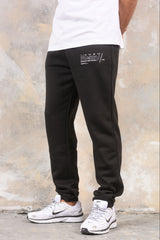 COBRA CUFFED JOGGERS - BLACK