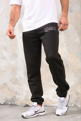 COBRA CUFFED JOGGERS - BLACK