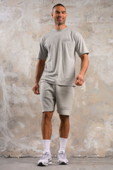 COBRA TEE  - GREY MARL