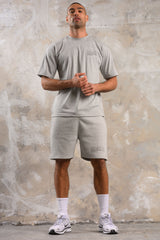 COBRA TEE  - GREY MARL