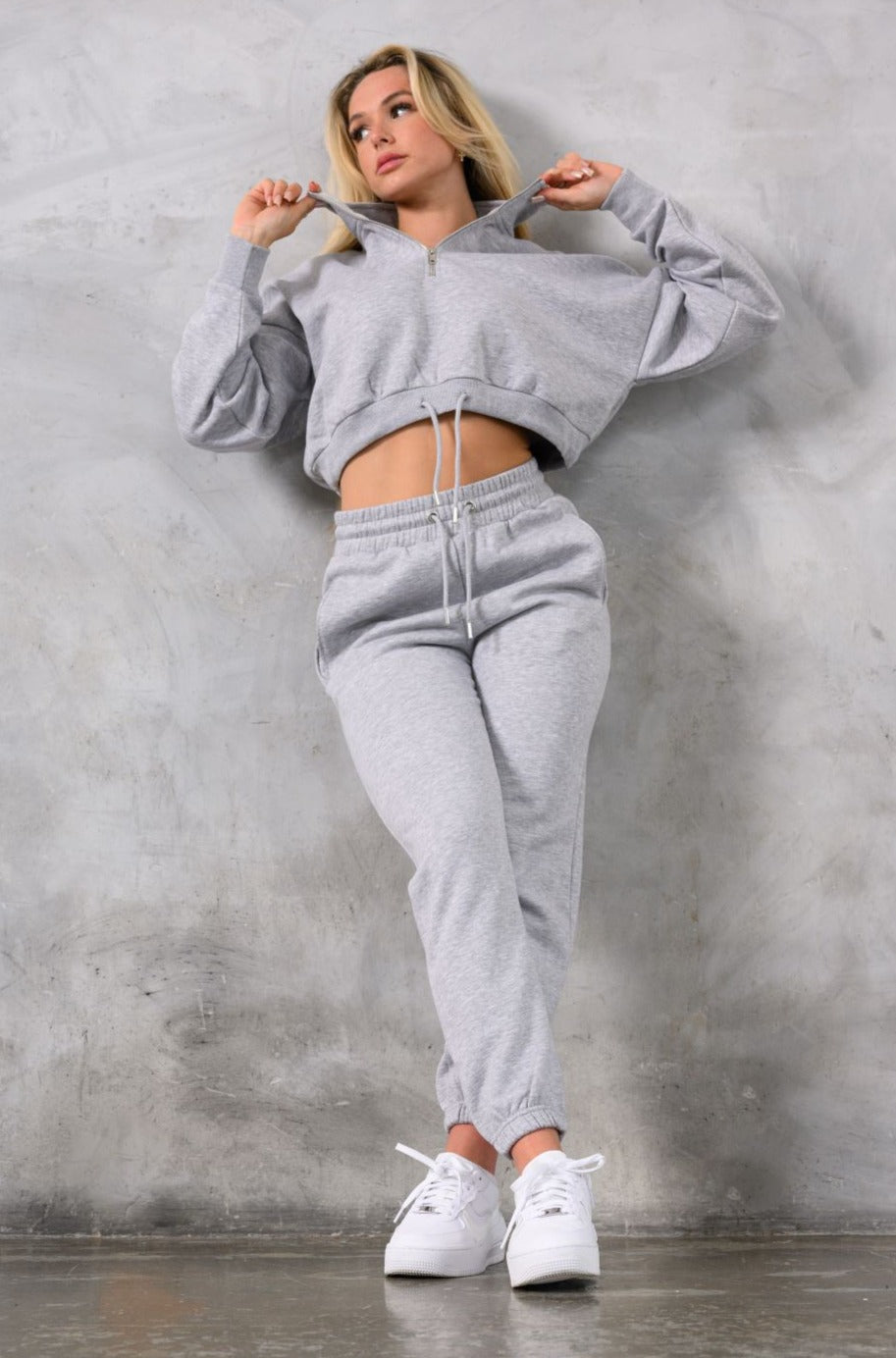 COCO JOGGER - GREY MARL