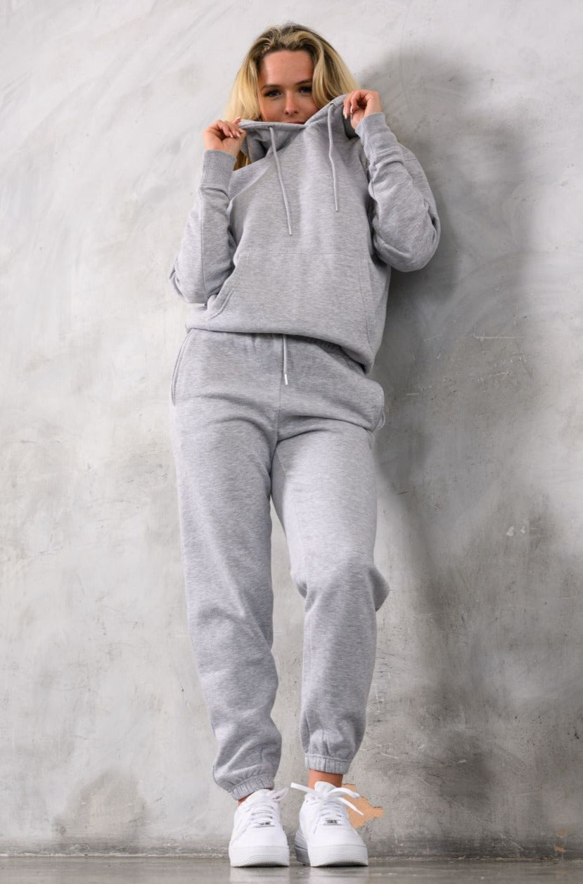 COCO HOODIE - GREY MARL