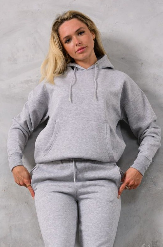 COCO HOODIE - GREY MARL