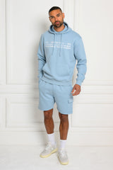 COLE HOODY & SHORT SET - SKY