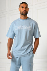 COLE T-SHIRT - SKY