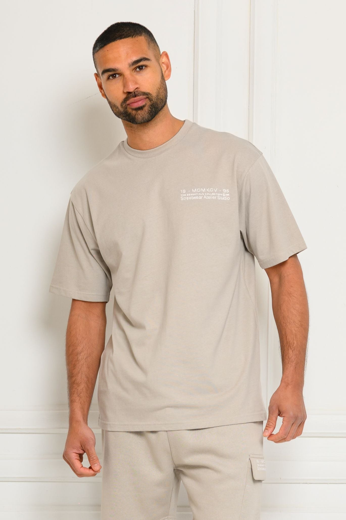 COLE T-SHIRT - ICE GREY