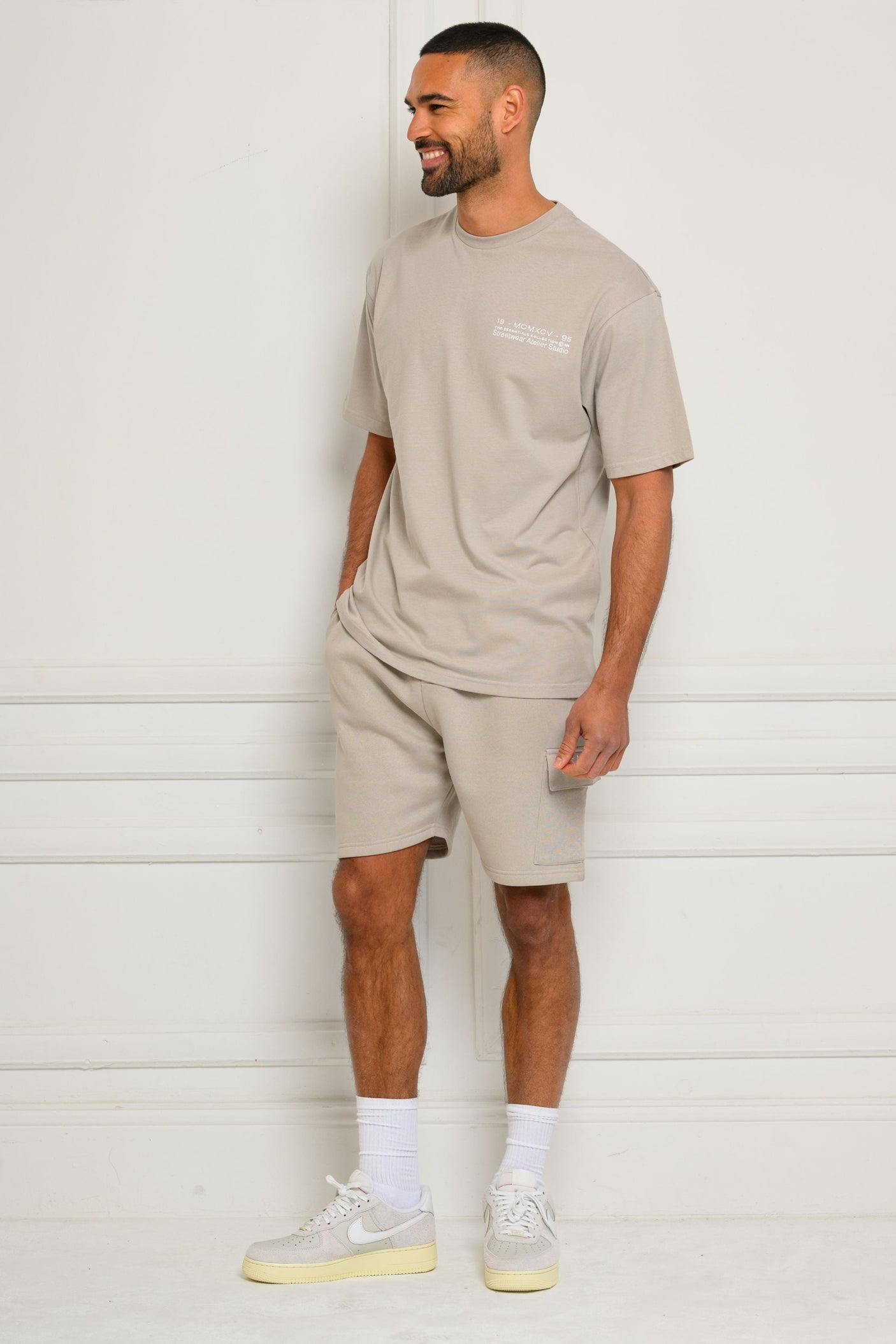 COLE T-SHIRT - ICE GREY