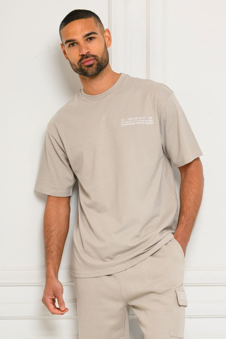 COLE T-SHIRT - ICE GREY