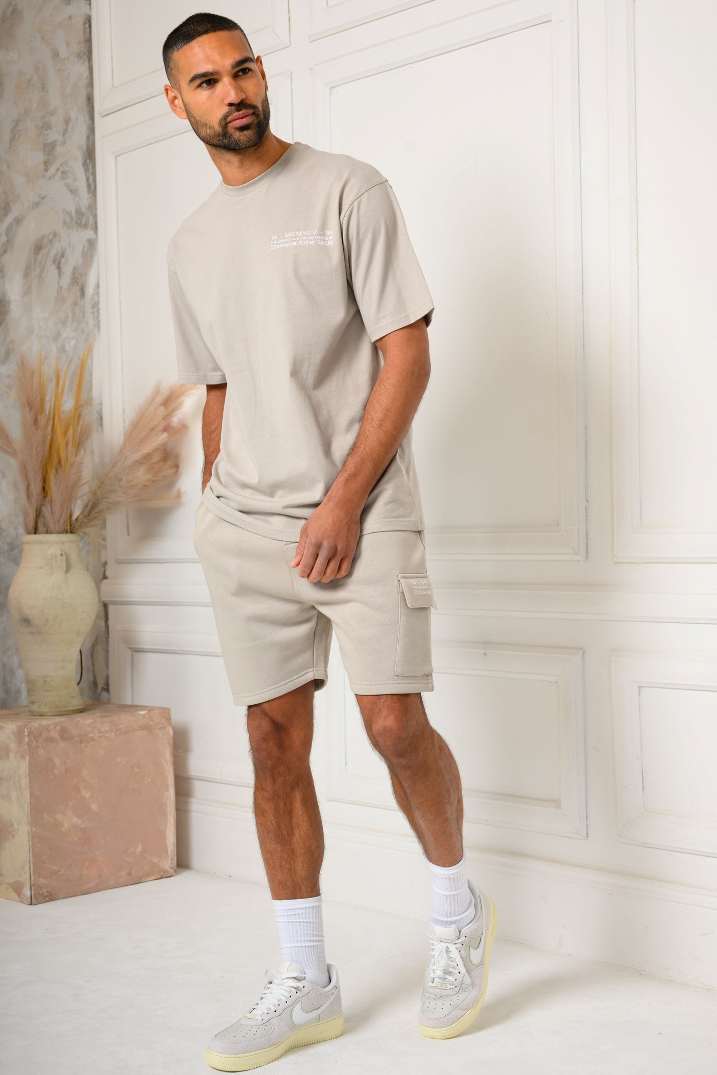 COLE T-SHIRT - ICE GREY