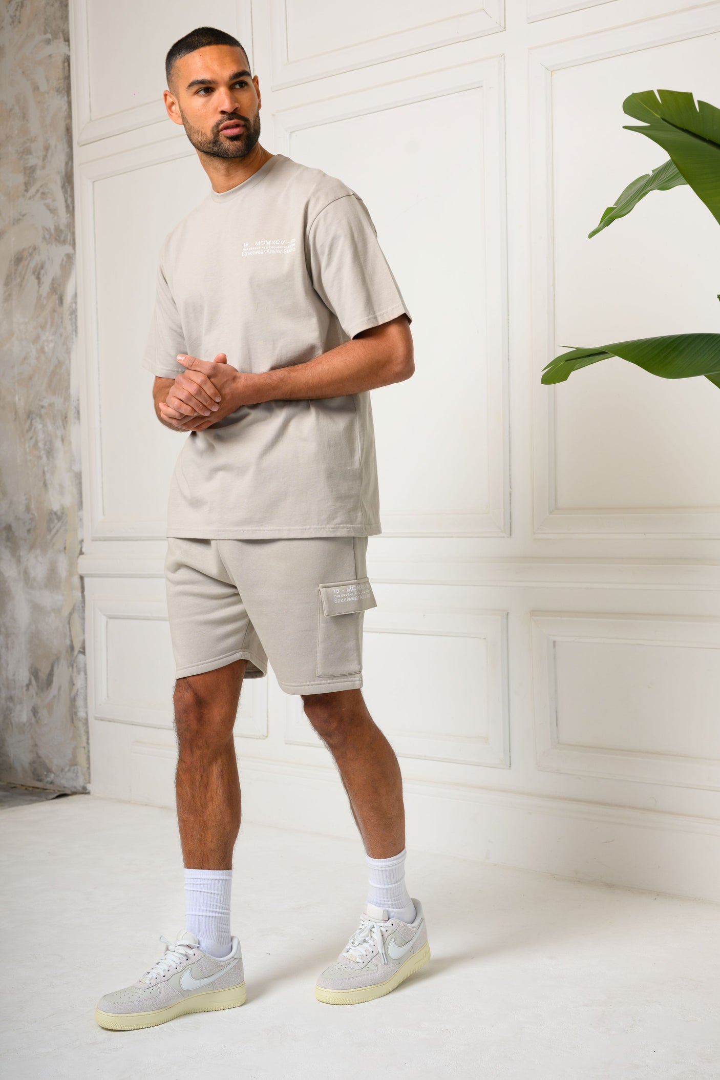 COLE T-SHIRT - ICE GREY