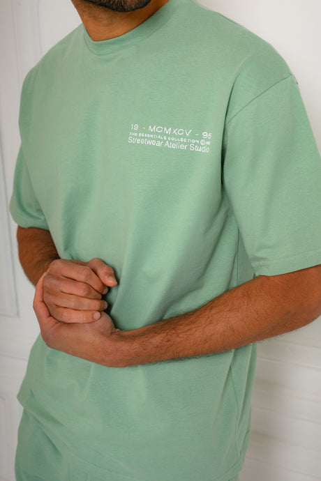 COLE T-SHIRT - SAGE