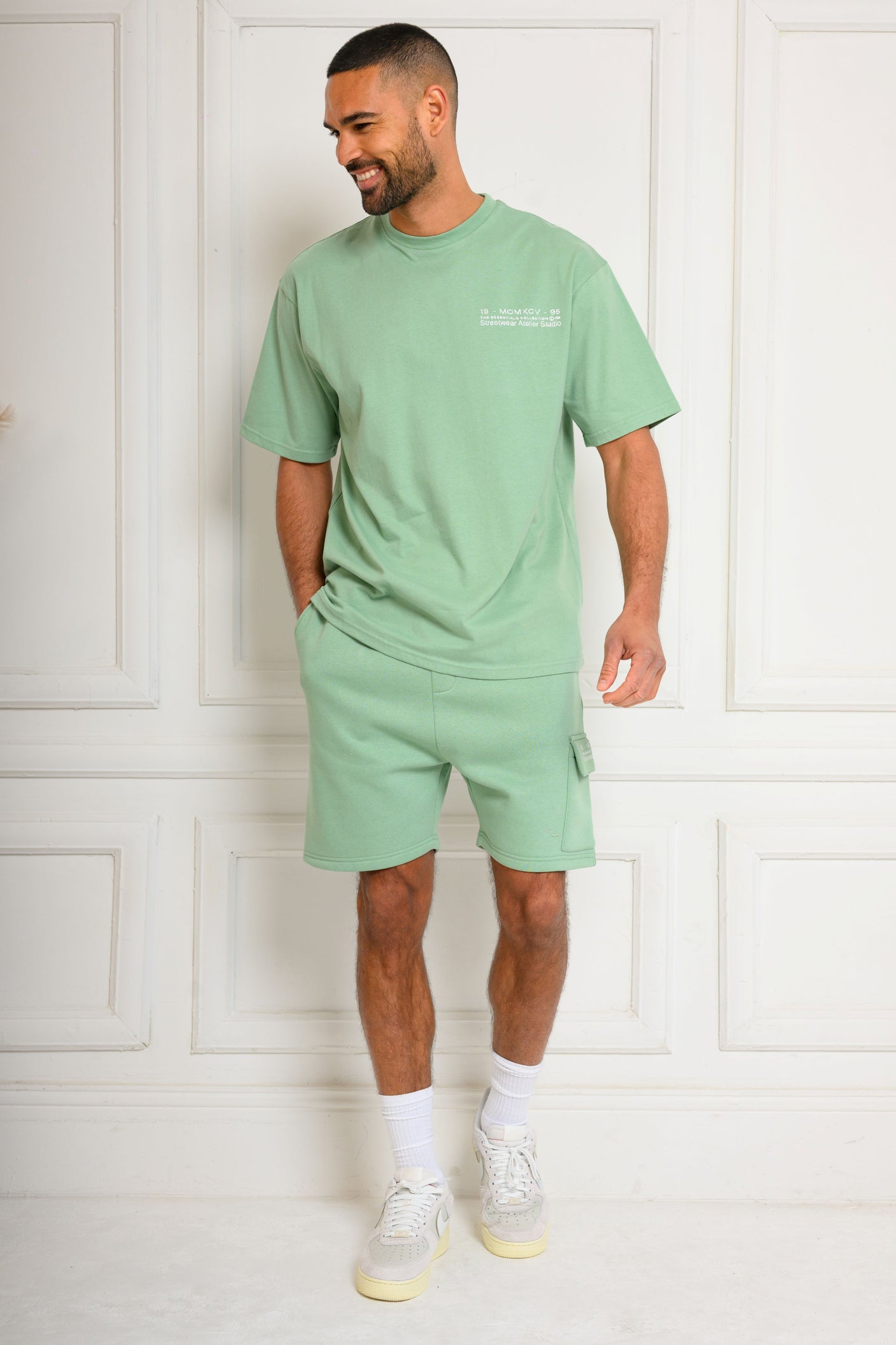 COLE T-SHIRT - SAGE