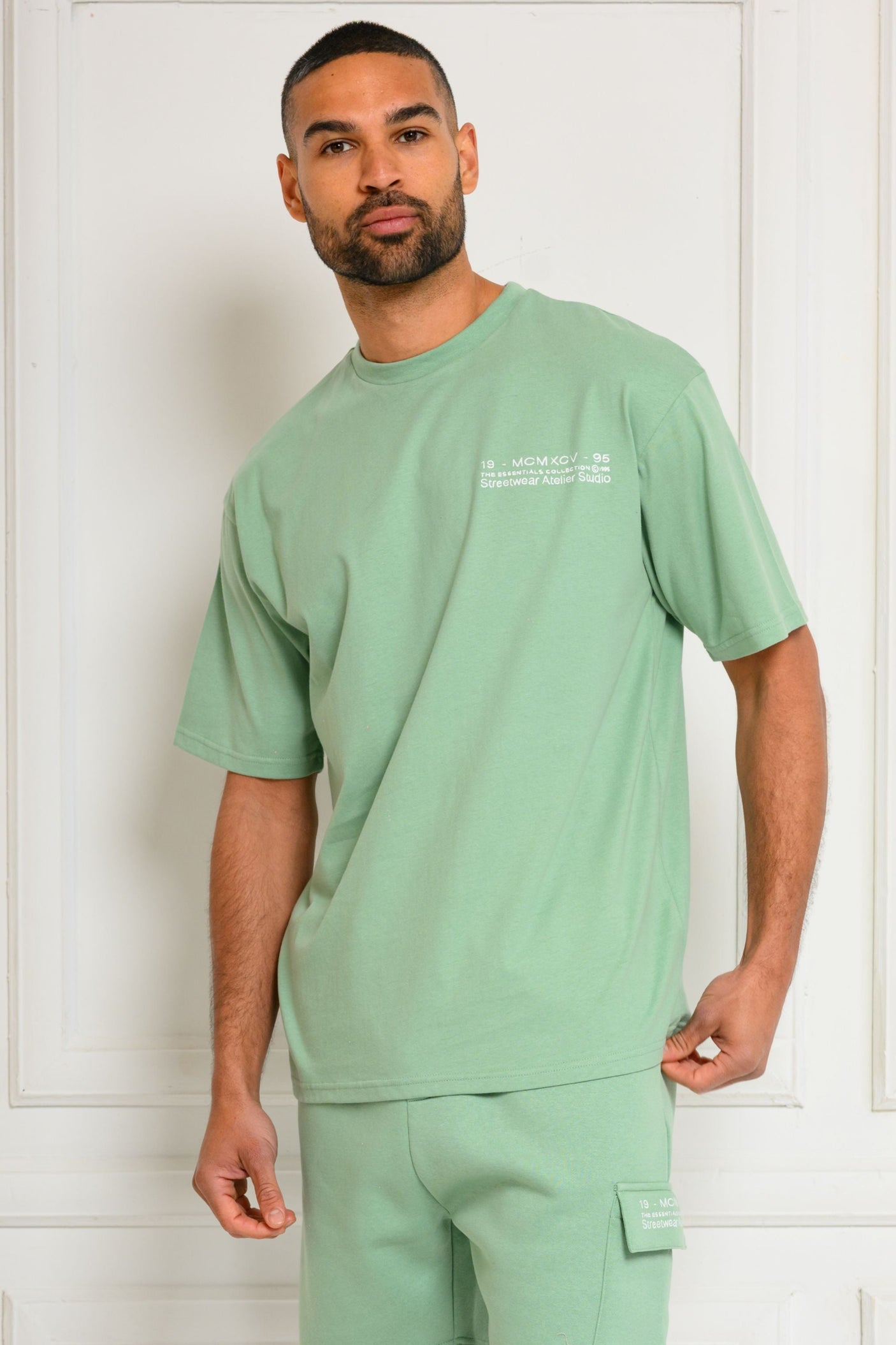 COLE T-SHIRT - SAGE