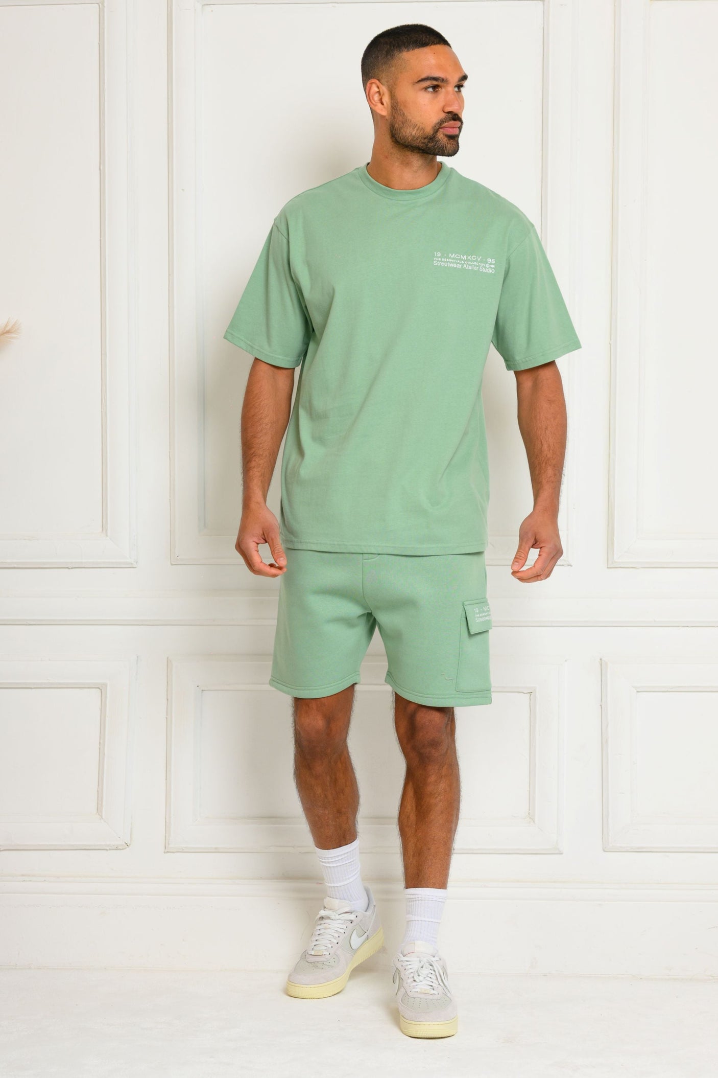 COLE T-SHIRT - SAGE