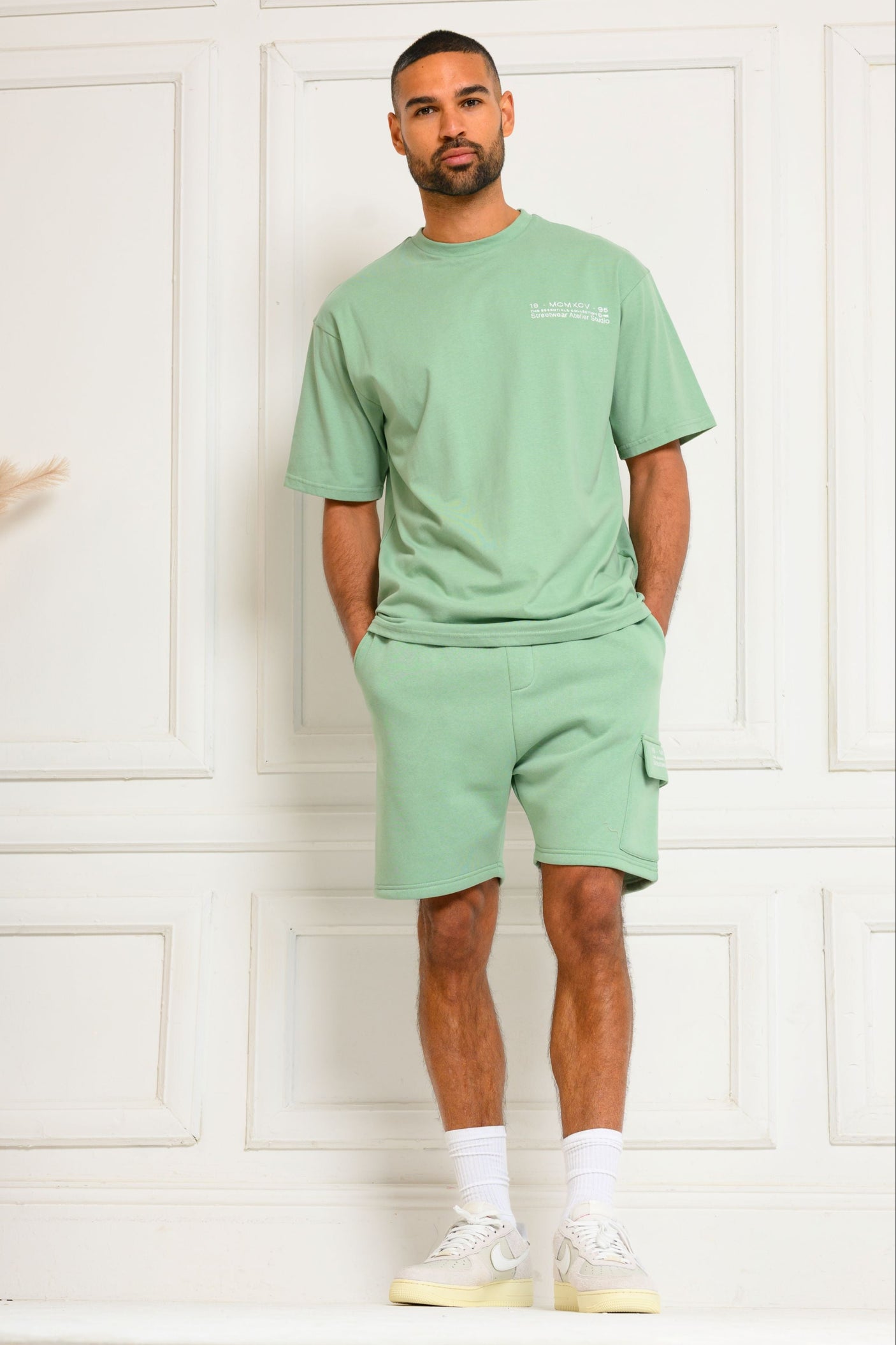 COLE T-SHIRT - SAGE