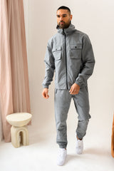 CREED JACKET & PANT SET - MID GREY