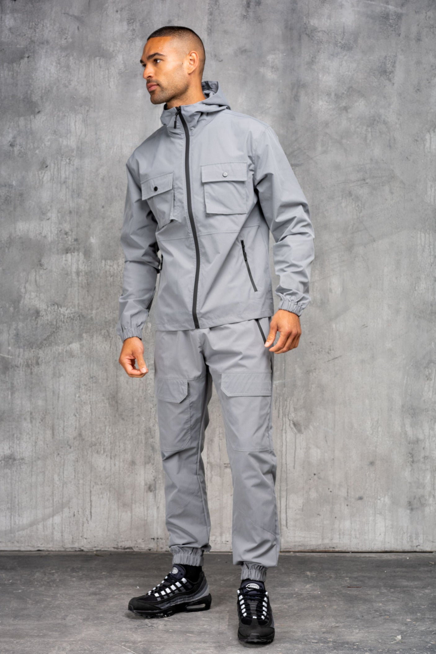 CREED TECH TRACKSUIT - MID GREY