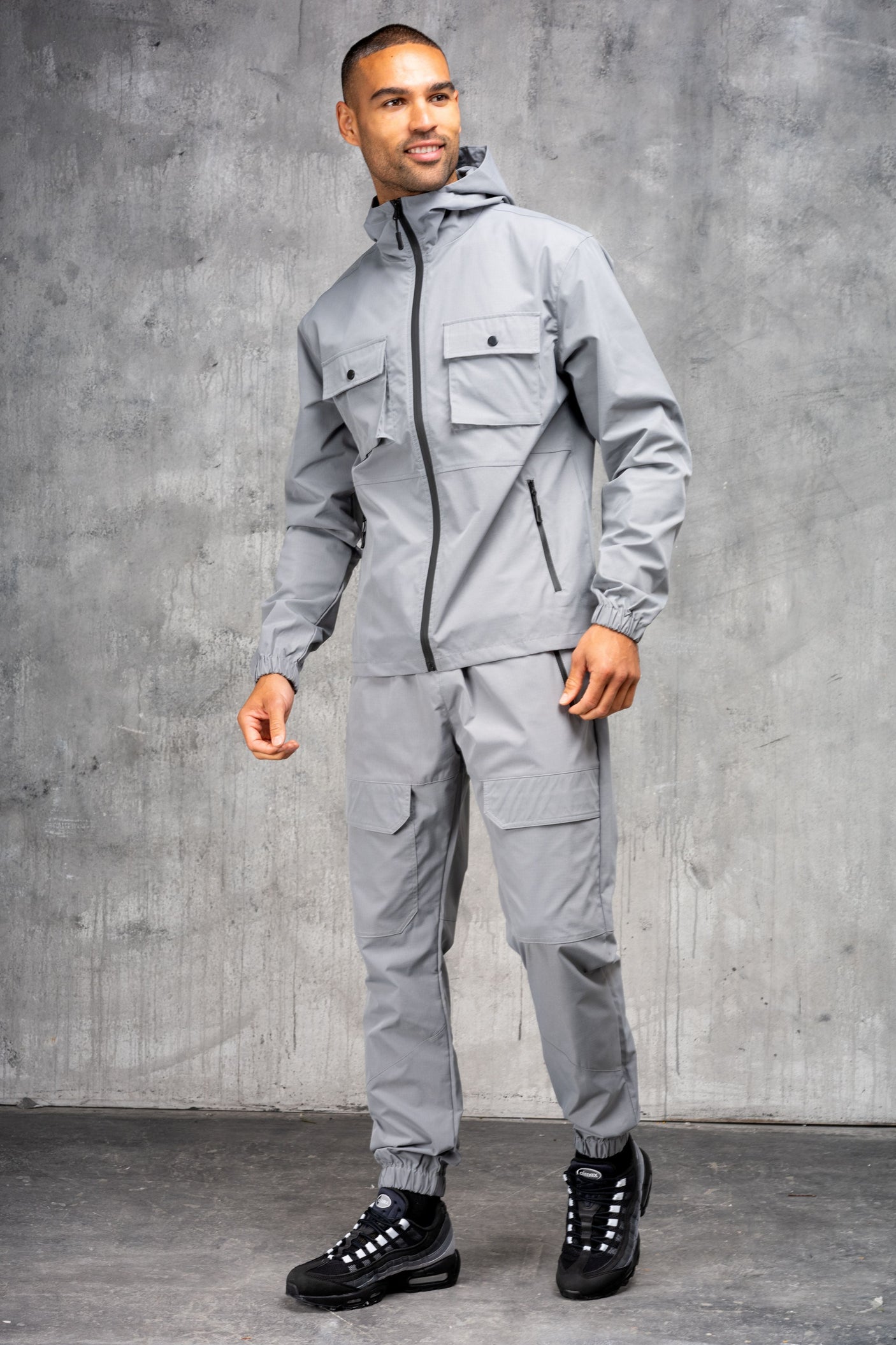 CREED TECH TRACKSUIT - MID GREY