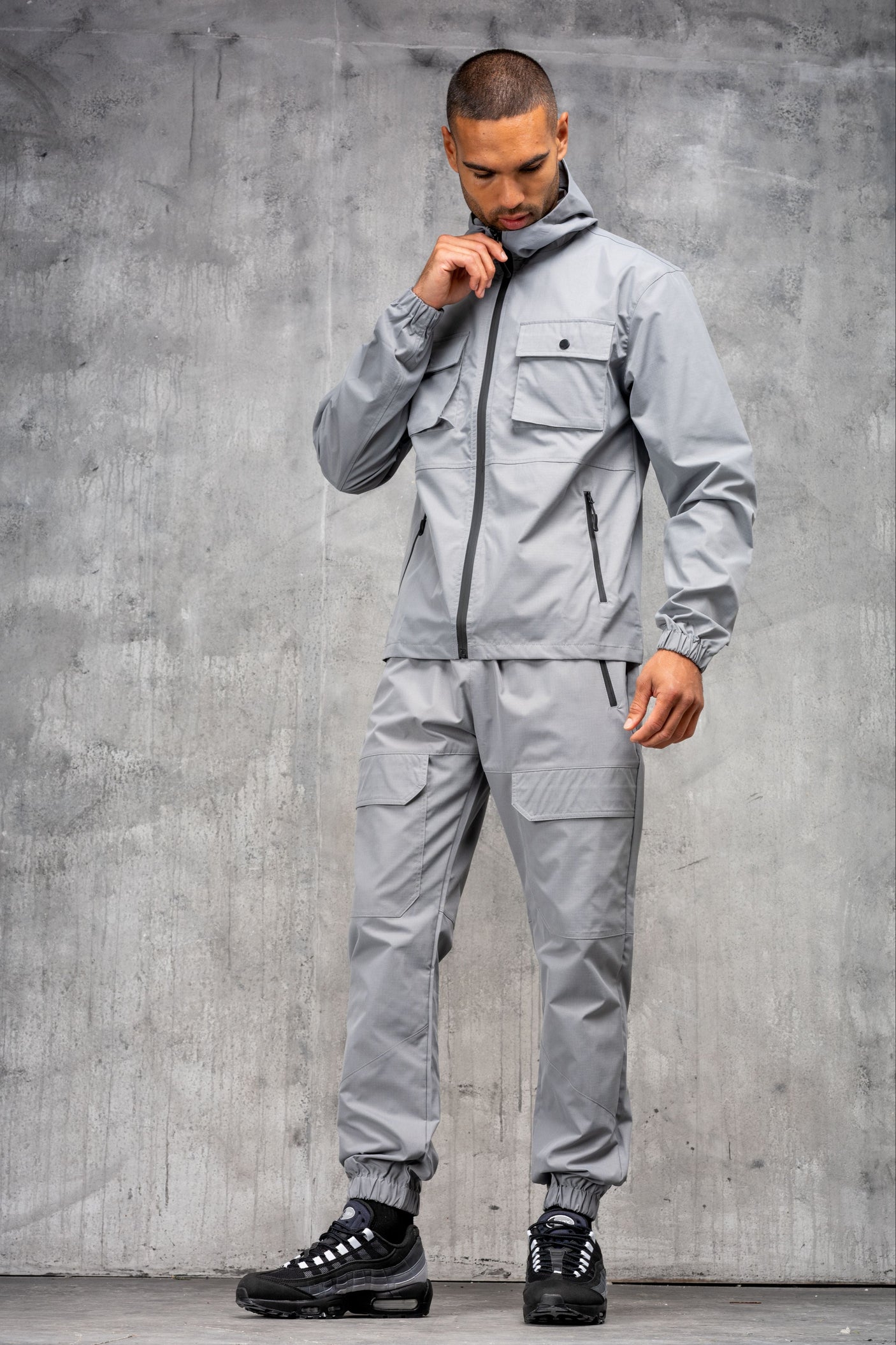 CREED TECH TRACKSUIT - MID GREY