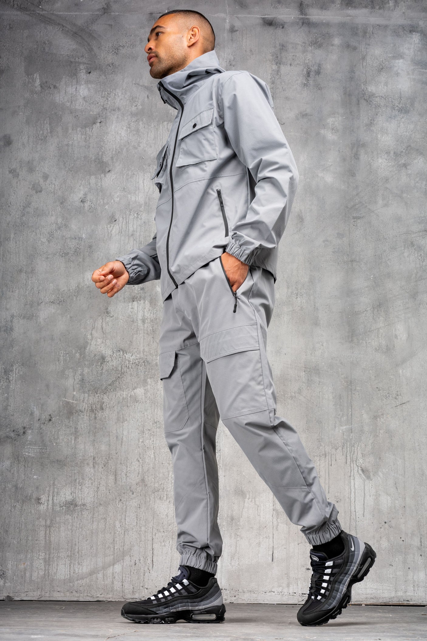 CREED TECH TRACKSUIT - MID GREY