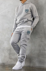 CREST TRACKSUIT - GREY MARL