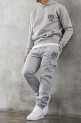 CREST TRACKSUIT - GREY MARL