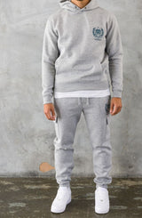 CREST TRACKSUIT - GREY MARL