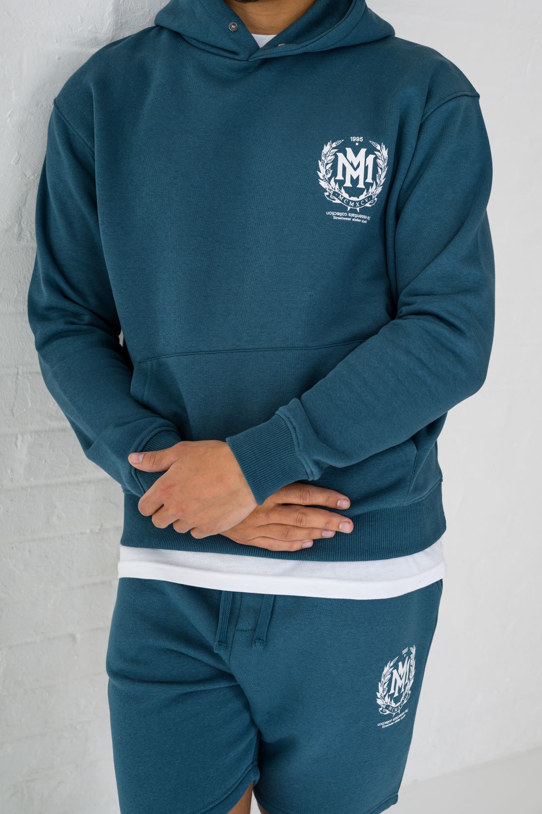 CREST JOGGERS - TEAL