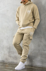 CREST HOODIE - OAT