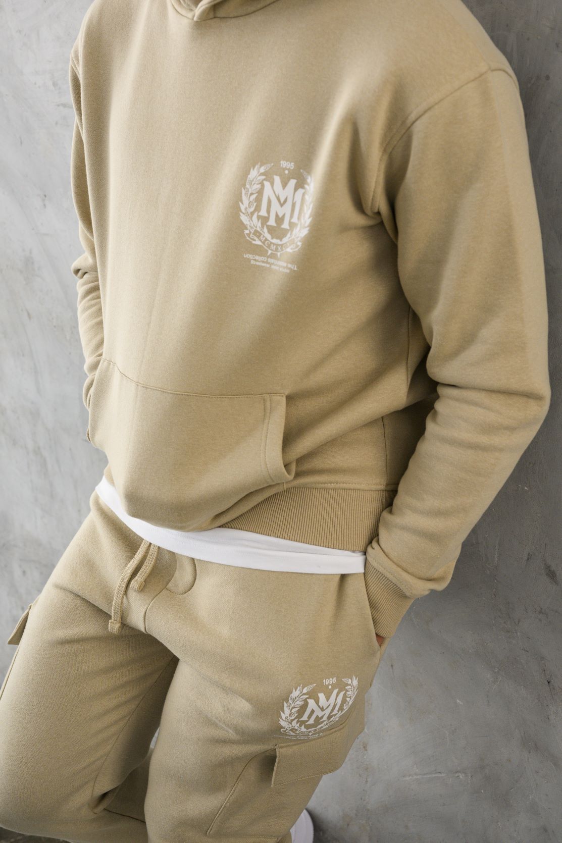 CREST HOODIE - OAT