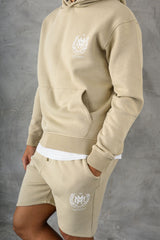 CREST HOODIE - OAT