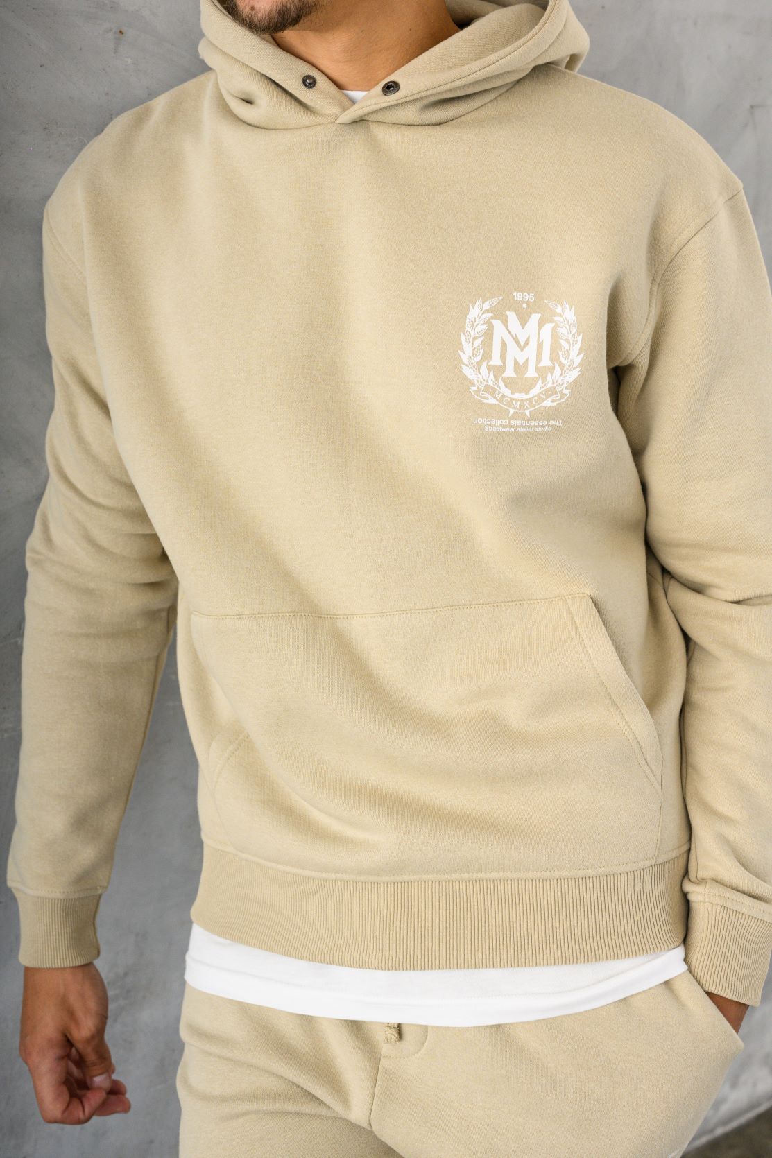 CREST HOODIE - OAT