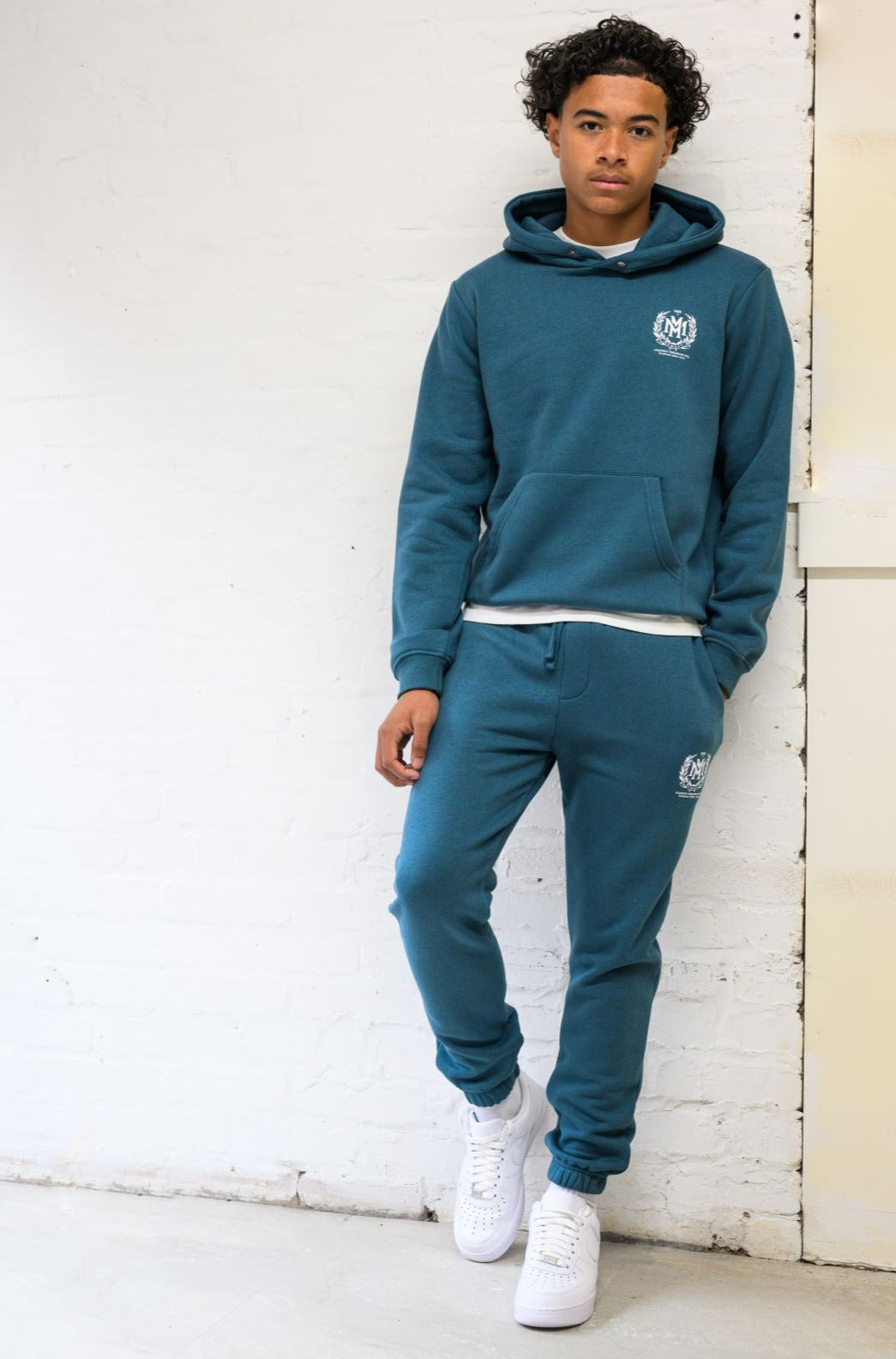 CREST BOYS JOGGER - TEAL