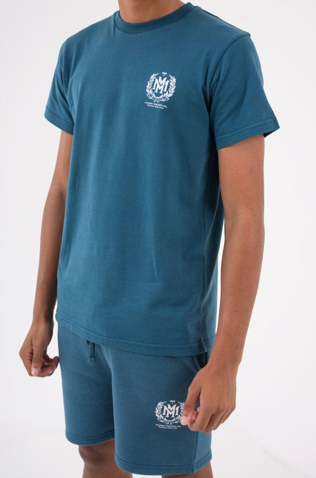 CREST BOYS TWIN SET - TEAL