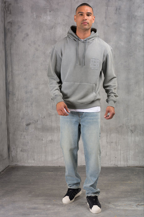 CLUB Washed Denim Jeans - BLUE