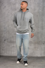 CLUB Washed Denim Jeans - BLUE