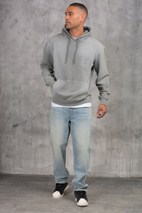 CLUB Washed Denim Jeans - BLUE