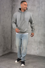 CLUB Washed Denim Jeans - BLUE