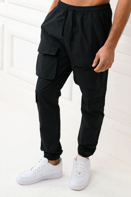 DIVISION V2 CARGO PANTS - BLACK